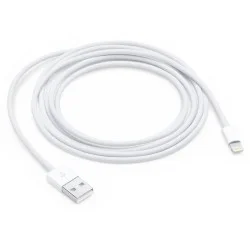 Apple Lightning To Usb Cable 2M - White